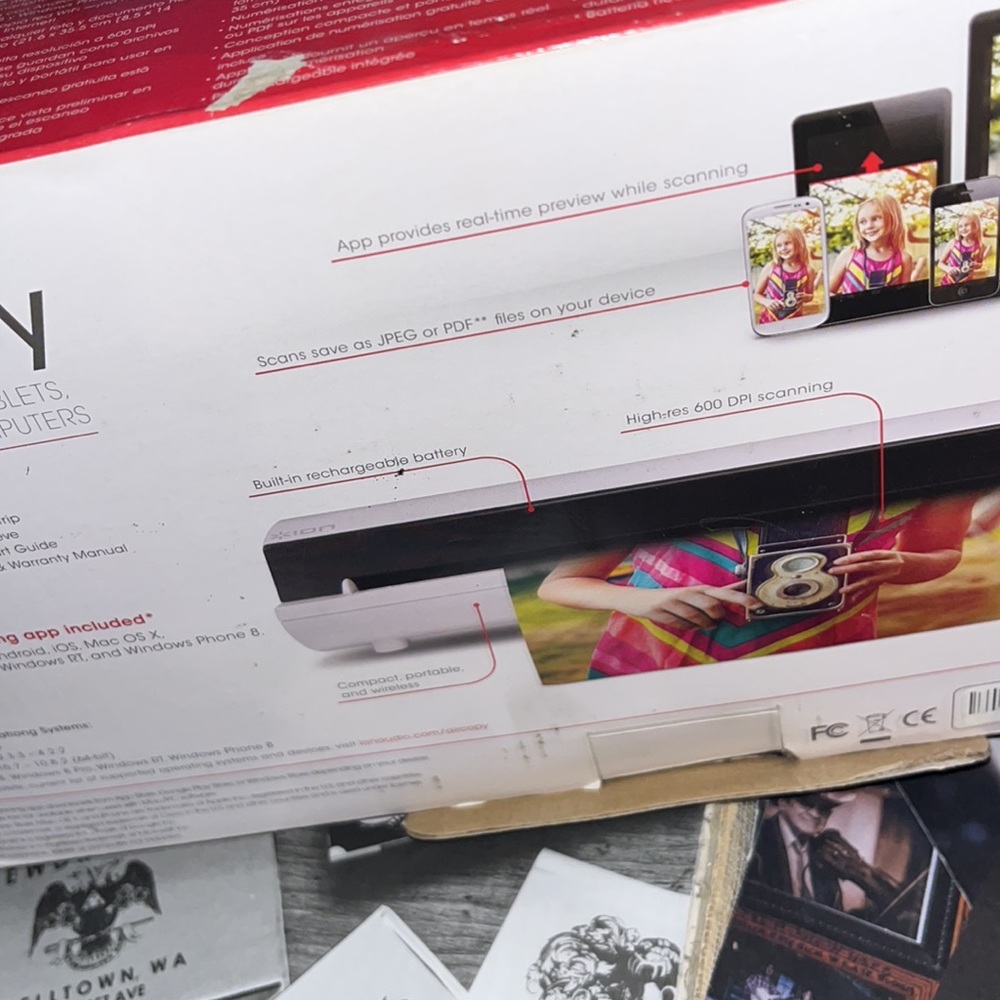 πͺͺ π πͺͺβ’ βͺοΈ ION x Wireless Scanner πͺͺ π πͺͺβ’ βͺοΈ - Picture 10 of 10